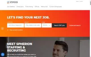 Spherion Staffing & Recruiting of Livermore website