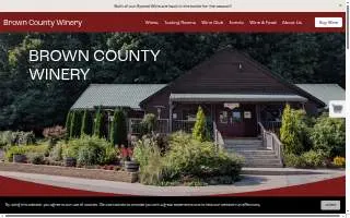 Brown County Winery website
