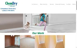 Columbus Chem-Dry website