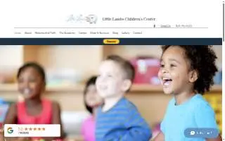 Little Lambs Child Care of Columbus website