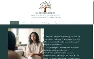 Shiloh Family Counseling, LLC website