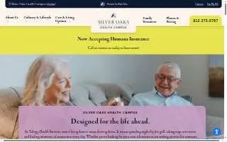 Silver Oaks Health Campus website