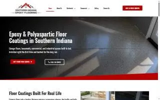 Southern Indiana Epoxy Flooring LLC website