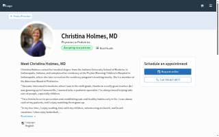 Christina M Holmes, MD