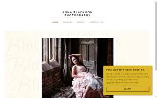 Anna Blackmon Photography website