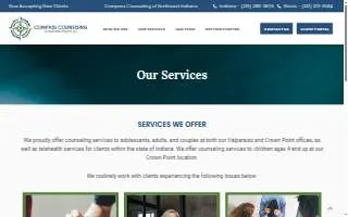 Compass Counseling of Northwest Indiana, LLC website