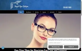 Eagle Eye Optique website