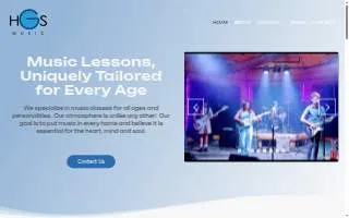 HGS Music website