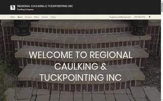 Regional Caulking & Tuckpointing Inc website