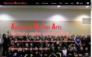 American Warrior Arts of Dyer website