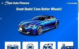 Dyer auto finance website