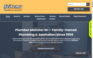 Feikema Plumbing & Sanitation of Munster