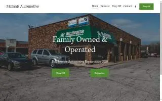 McInnis Automotive Service Inc. of Dyer website