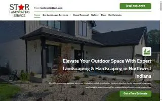 Star Landscaping website