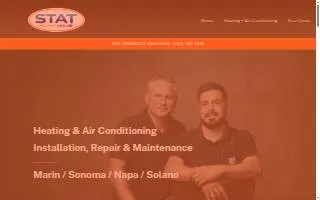 Stat HVAC of Dyer website