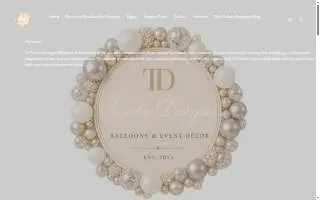 Twisty Designs Balloons and Venue Rental of Dyer website