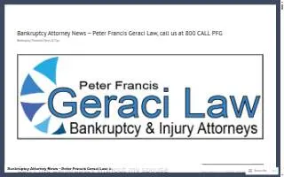 Peter Francis Geraci Law L.L.C. of East Chicago website