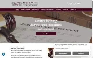 Ritzi Law LLC website