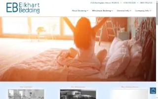 Elkhart Bedding Co website