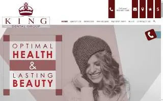 King Dental Group North website