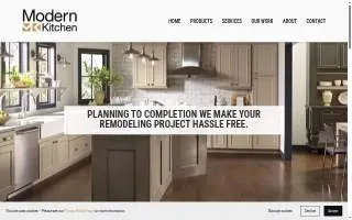 Modern Kitchen of Elkhart website