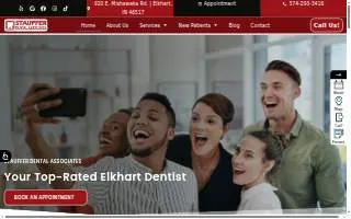 Stauffer Dental Associates website