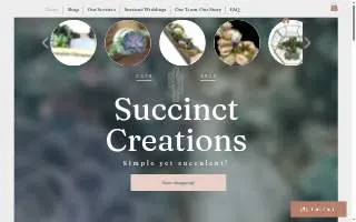 Succinct Creations website