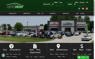 Auto Now Westside website