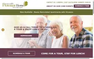 Evansville Protestant Home Inc website