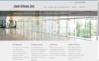 Jani-Clean Inc website