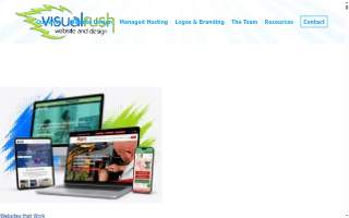VisualRush Website & Design