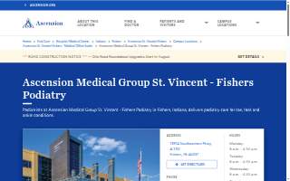 Ascension Medical Group St. Vincent - Fishers Podiatry
