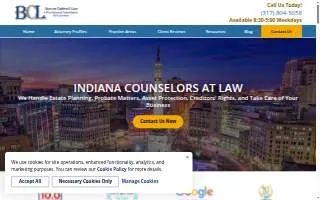 Barnes Cadwell Law website