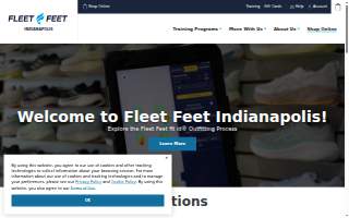 Fleet Feet Indianapolis - Fishers website