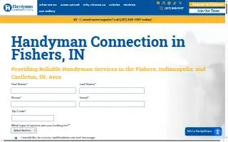 Handyman Connection of Fishers website