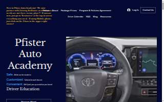 Pfister Auto Academy