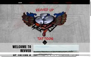 Revved Up Tattoos website