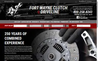 Fort Wayne Clutch & Driveline website