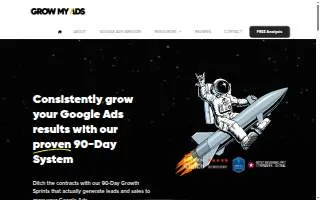 Grow My Ads website