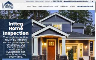 Intteg Home Inspection website