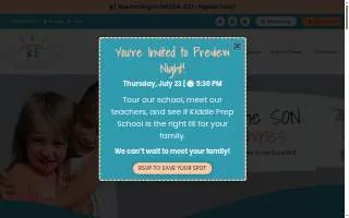 Kiddie Prep School website