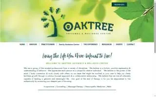 Oaktree Guidance & Wellness Center website