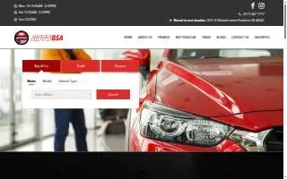 Auto BSA website
