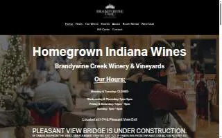 Brandywine Creek Vineyards & Winery website