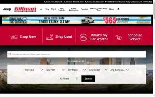Gillman Home Center of Frankfort website