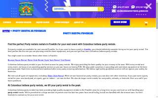 Columbus Indiana Party Rentals of Franklin