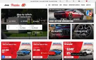 Fletcher Chrysler Dodge Jeep Ram website