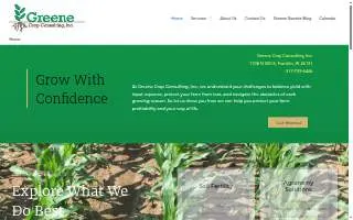 Greene Crop Consulting, Inc website
