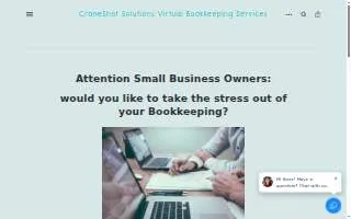 CraneShot Solutions LLC website