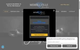 Merrillville Jewelers of Gary website